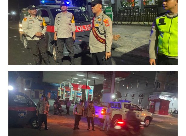 Patroli Malam Polsek Medan Baru, Antisipasi 3C, Geng Motor, dan Gangguan Kamtibmas