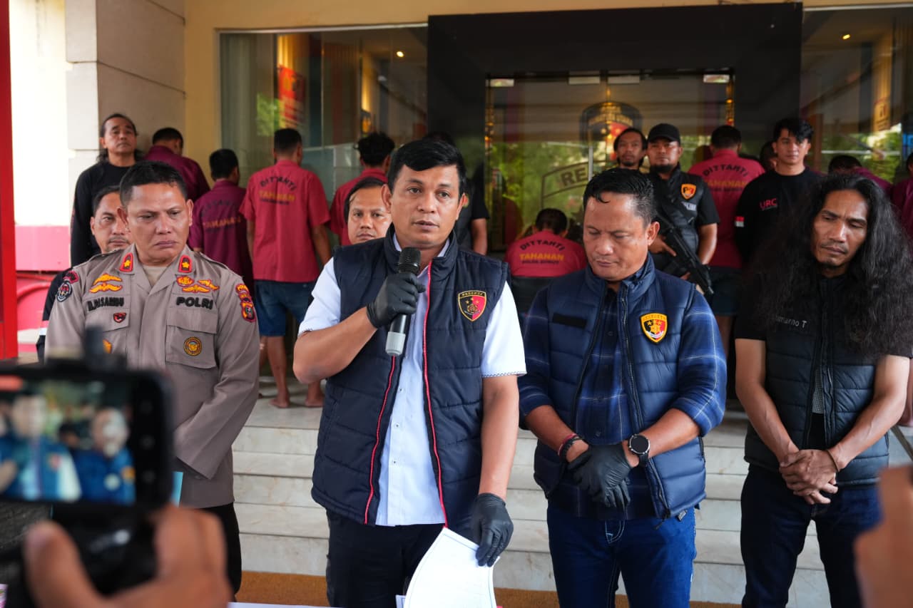 Polda Sumut Tangkap 7 Anggota Komplotan Begal Geng Motor, Beraksi di Lebih dari 25 TKP