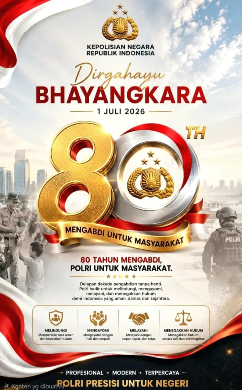 Polda Sumut Mohon Dukungan Media Publikasikan Konten HUT Bhayangkara ke-80