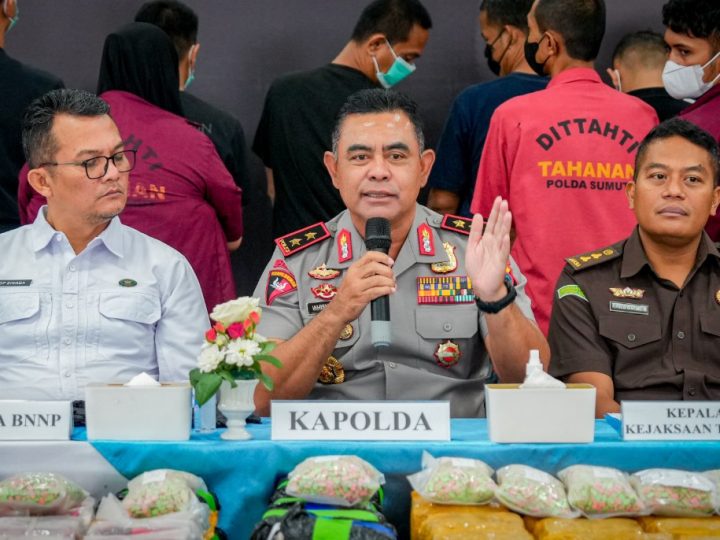 Kapolda Sumut Komitmen Bersih-Bersih Internal, Anggota Terlibat Narkoba Ditindak Tegas