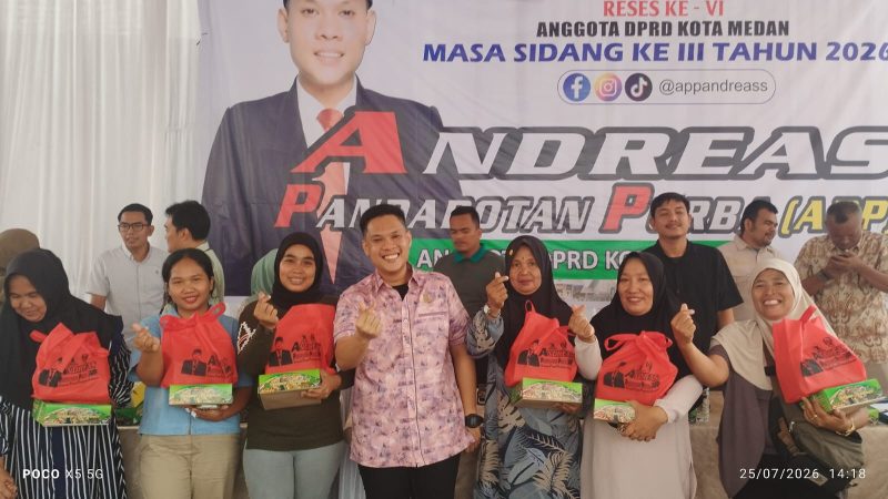 Serap Aspirasi Masyarakat, Andreas Pandapotan Purba Beri Solusi Atas Persoalan Masyarakat