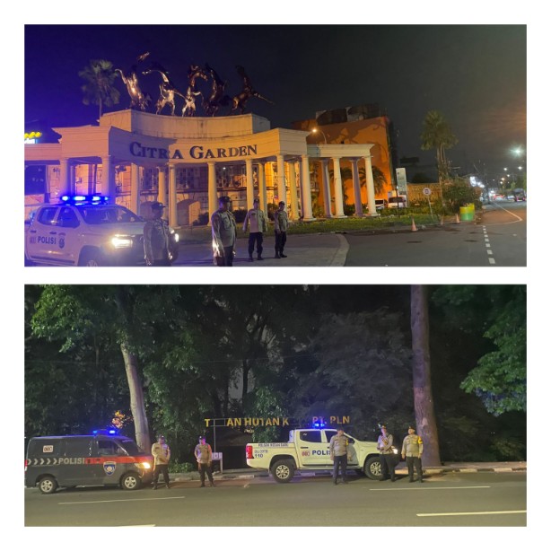 Polsek Medan Baru Patroli 3C Hingga Dini Hari Guna Antisipasi Geng Motor, Balap Liar dan Kejahatan Malam