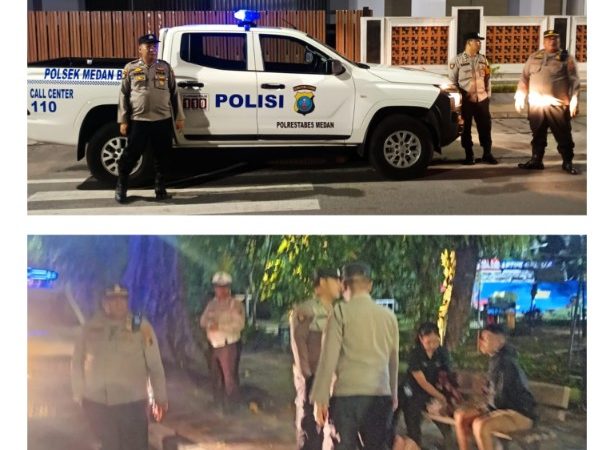 Polsek Medan Baru Intensifkan Patroli 3C untuk Antisipasi Curas dan Geng Motor di Wilayah Medan Baru