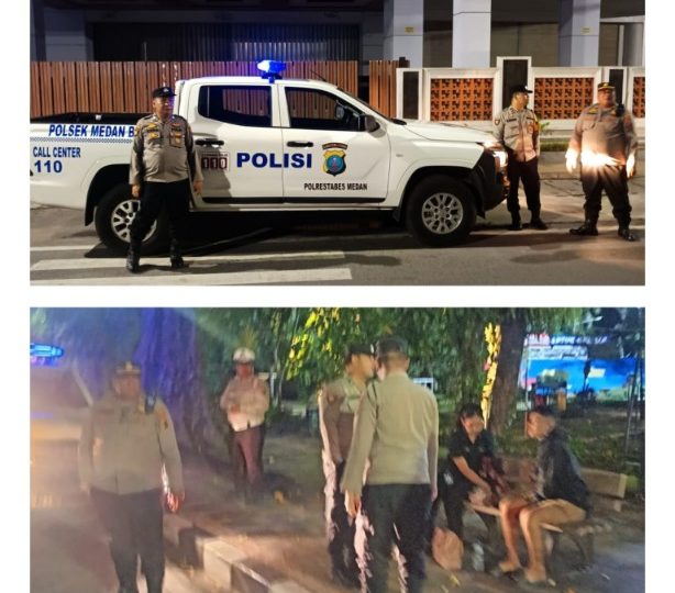 Polsek Medan Baru Intensifkan Patroli 3C untuk Antisipasi Curas dan Geng Motor di Wilayah Medan Baru