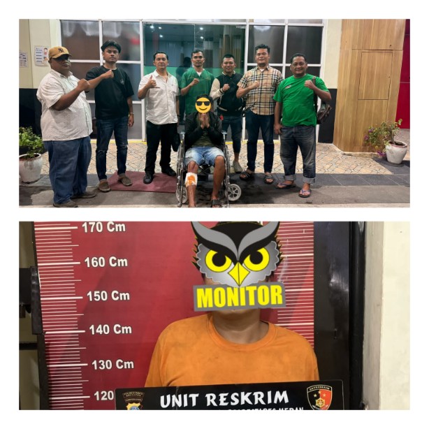 Pencuri HP dan Laptop di Kos Petisah Dihadiahi Timah Panas Tim Opsnal Polsek Medan Baru