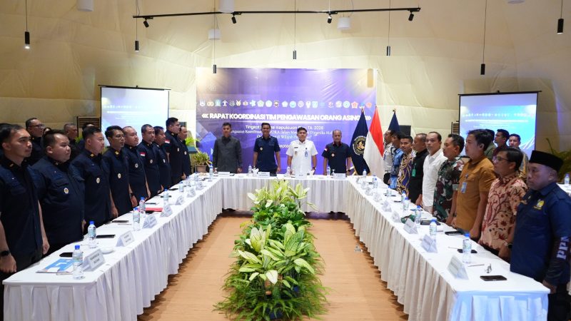 TIMPORA KEPRI PERKUAT KOORDINASI PENGAWASAN ORANG ASING DI WILAYAH PERBATASAN