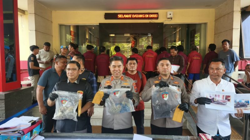 Polda Sumut dan Polres Humbahas Tetapkan 24 Tersangka Kasus Penyerangan di Matiti Humbahas