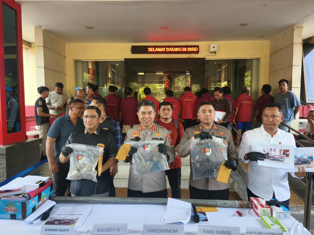 Polda Sumut dan Polres Humbahas Tetapkan 24 Tersangka Kasus Penyerangan di Matiti Humbahas