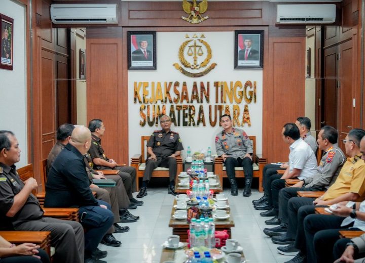 Kapolda Sumut Silaturahmi ke Kejati, Perkuat Sinergi Penegakan Hukum
