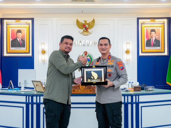 Kapolda Sumut Silaturahmi dengan Gubernur Perkuat Kolaborasi Jaga Kondusivitas Sumatera Utara