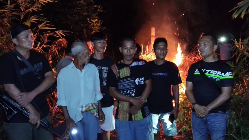Gempur Peredaran Narkoba, Polres Tapanuli Tengah Gelar Operasi Sarang Narkoba (OSN) di Desa Unte Mungkur IV