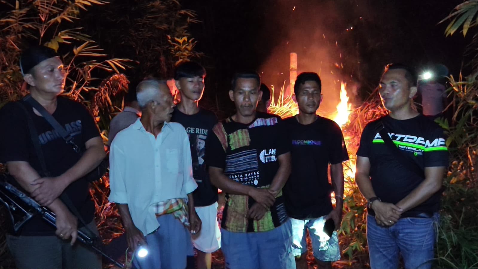 Gempur Peredaran Narkoba, Polres Tapanuli Tengah Gelar Operasi Sarang Narkoba (OSN) di Desa Unte Mungkur IV