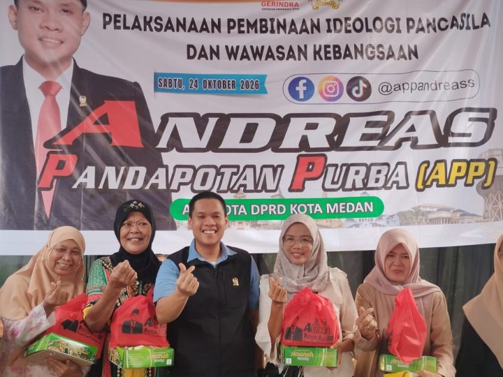 Andreas Purba Ajak Masyarakat Memahami Nilai-nilai Pancasila Dalam Lingkungan Keluarga dan Masyarakat